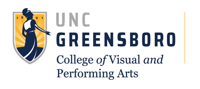 UNCG College of Visual & Performing Arts logo