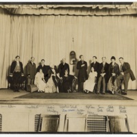 The Cast of Disraeli, Labeled